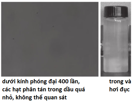 Chụp quang tuyến và ngoại quan của dầu cắt gọt kim loại pha nước micro Chụp quang tuyến và ngoại quan của dầu cắt gọt kim loại pha nước micro